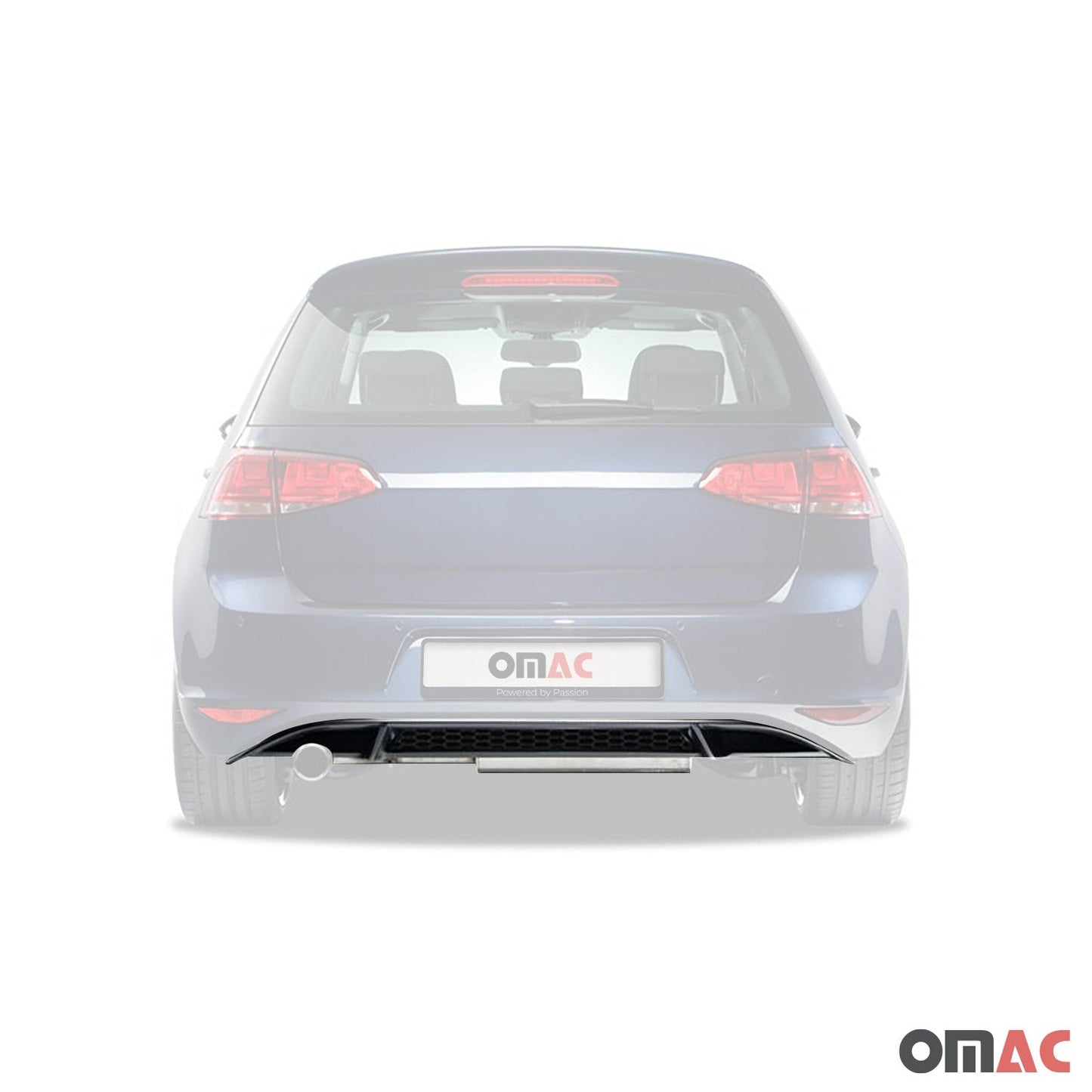 RDX Heckschürzenansatz Diffuser für VW Golf VII HB 2012-2023 Unlackiert