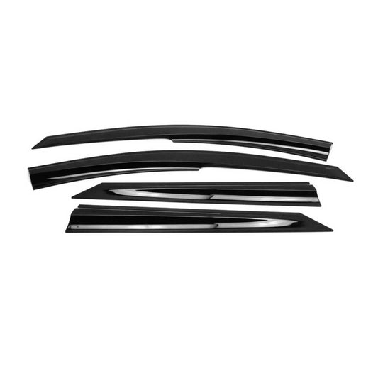 4x Deflectoare de vânt Deflectoare de ploaie pentru VW Passat B8 2015-2019 Acril Închis la culoare