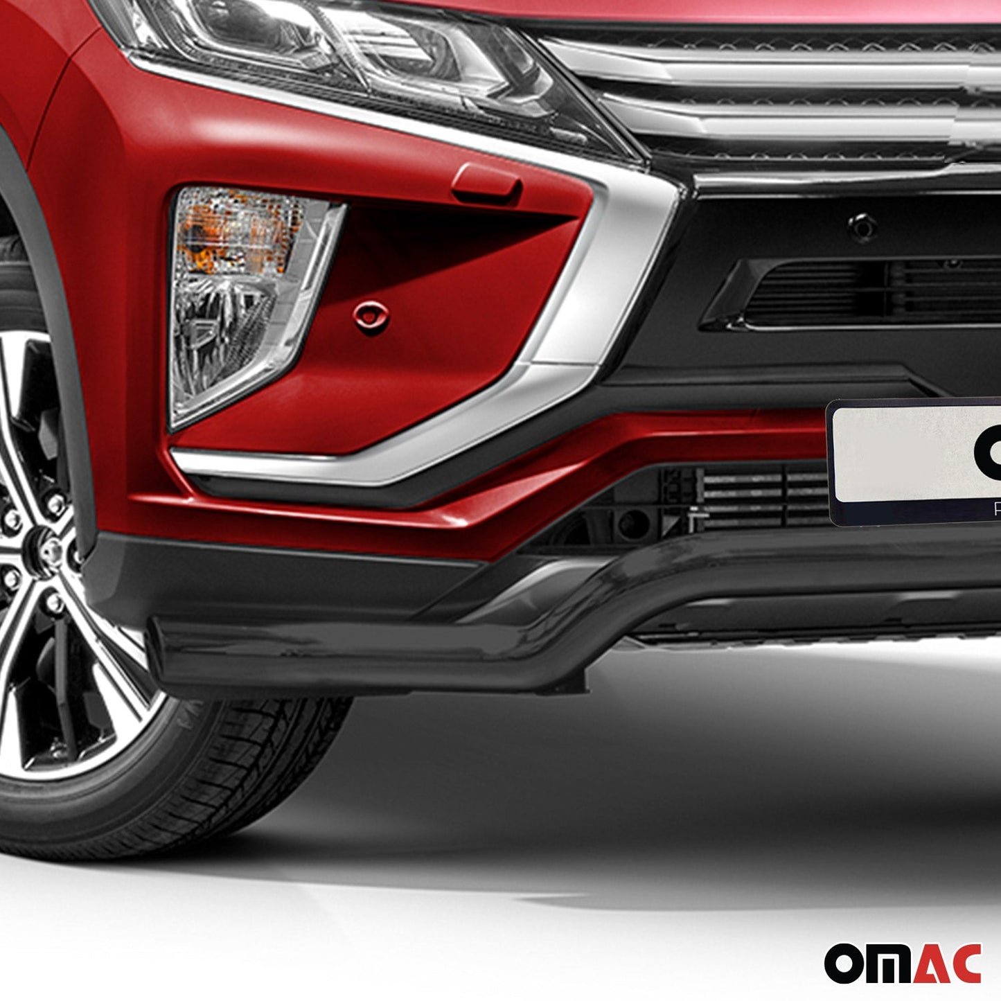 Bară de protecție/buton față pentru Mitsubishi Eclipse Cross 2017-22 cu ABE (omologare de tip germană) Negru