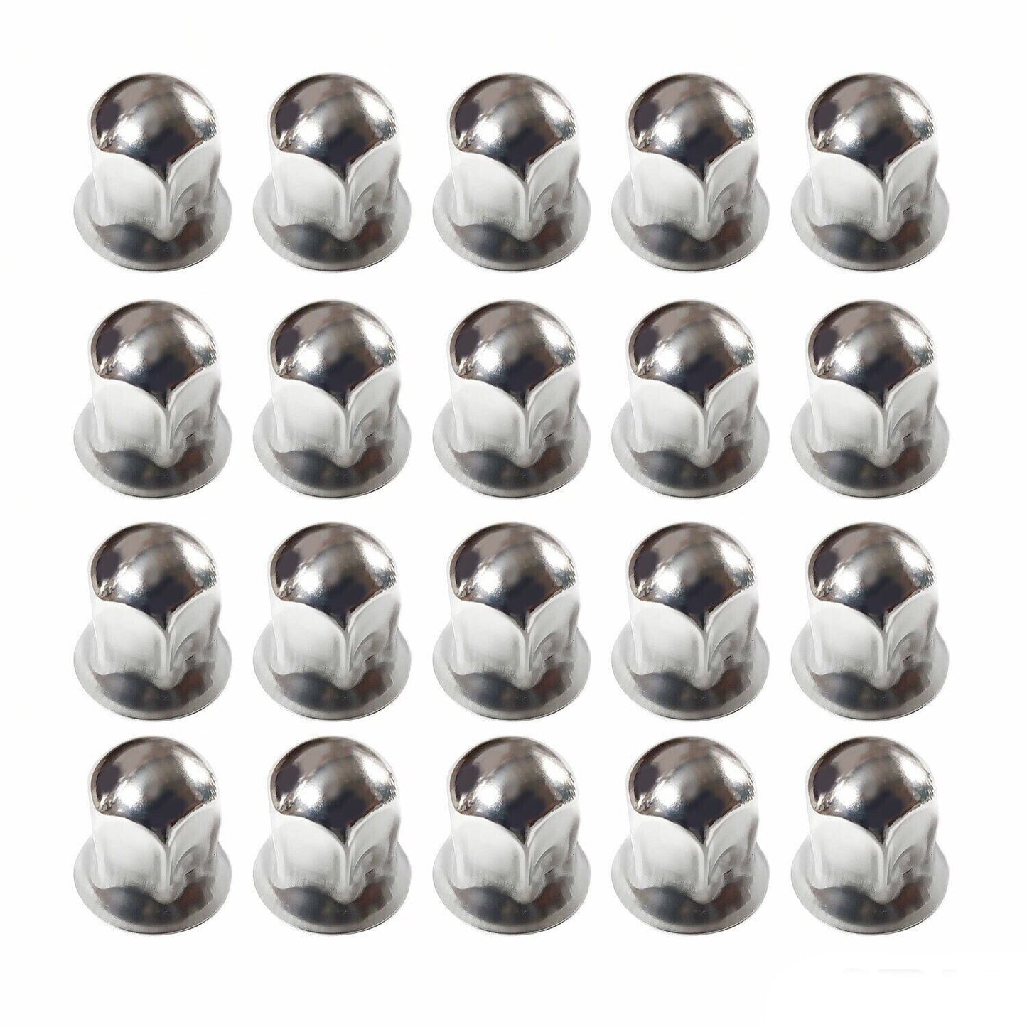 20 x 33 mm Osłony nakrętek kół ciężarówek Osłona śrub kół Osłona ochronna ABS