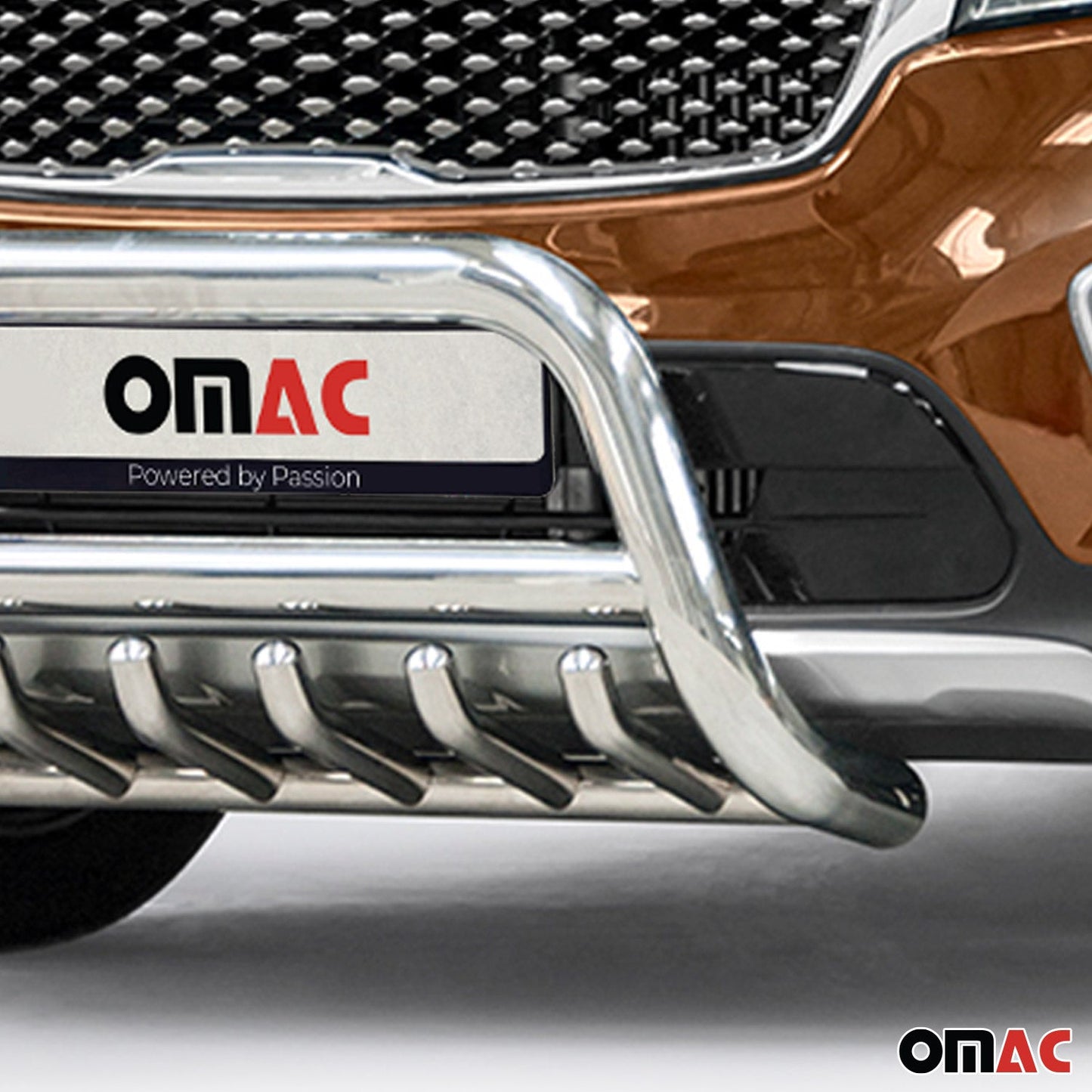 Bară de protecție/buton față pentru Kia Sorento 2015-2018 cu ABE (omologare de tip germană) Oțel Argintiu