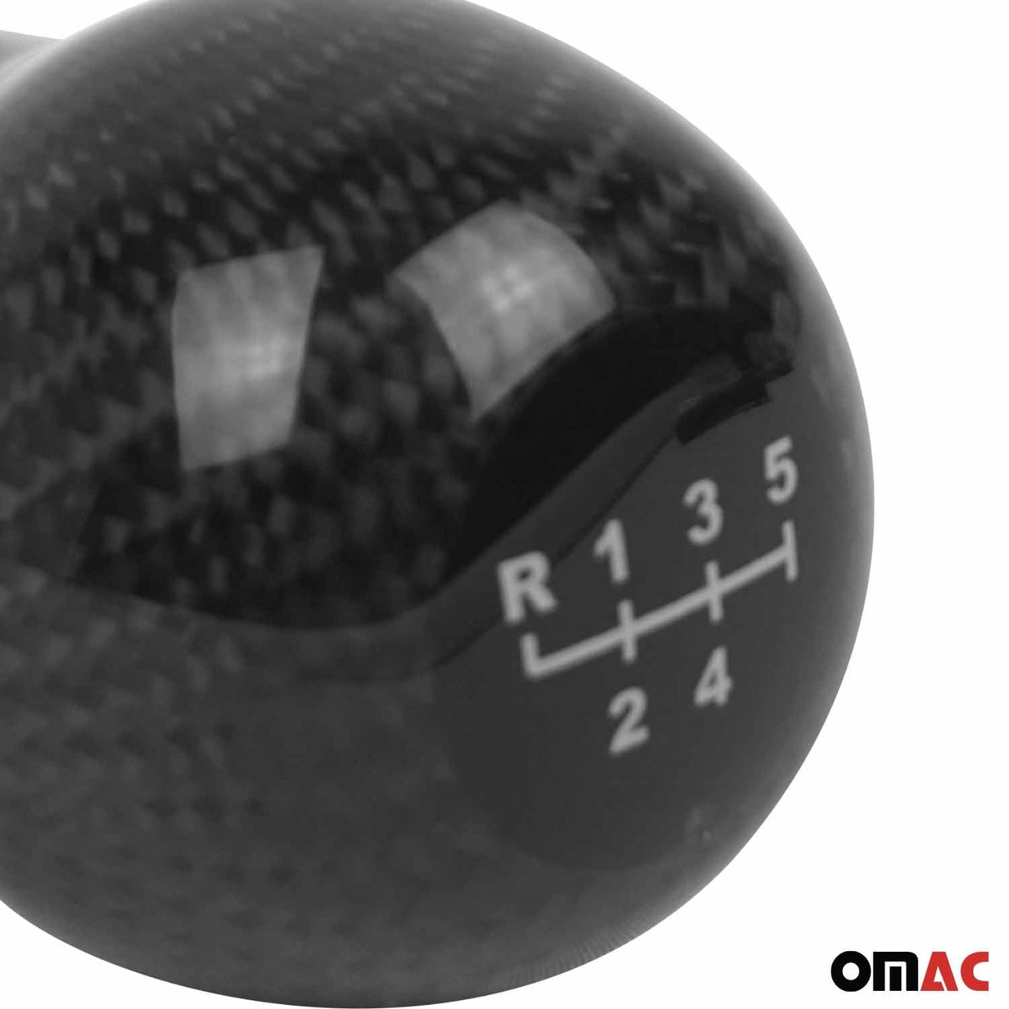 Schaltknauf Schalthebel für VW Caddy Touran 2003-2015 5-Gang Carbon