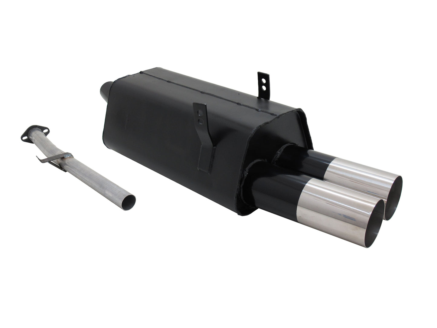 Novus Sportauspuff für BMW 3er E36 316 / 318 2x90mm RL-Design  mit ABE