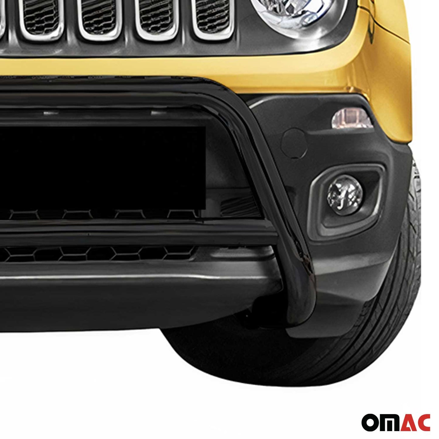 Frontbügel Frontschutzbügel für Jeep Renegade 2014-2024 Stahl Schwarz mit ABE