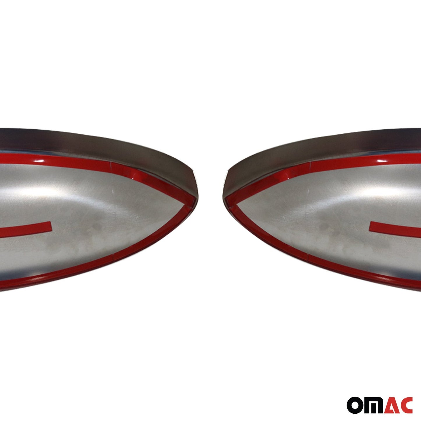 Spiegelkappen Spiegelabdeckung für Dacia Sandero III HB 2021-2025 Edelstahl 2x