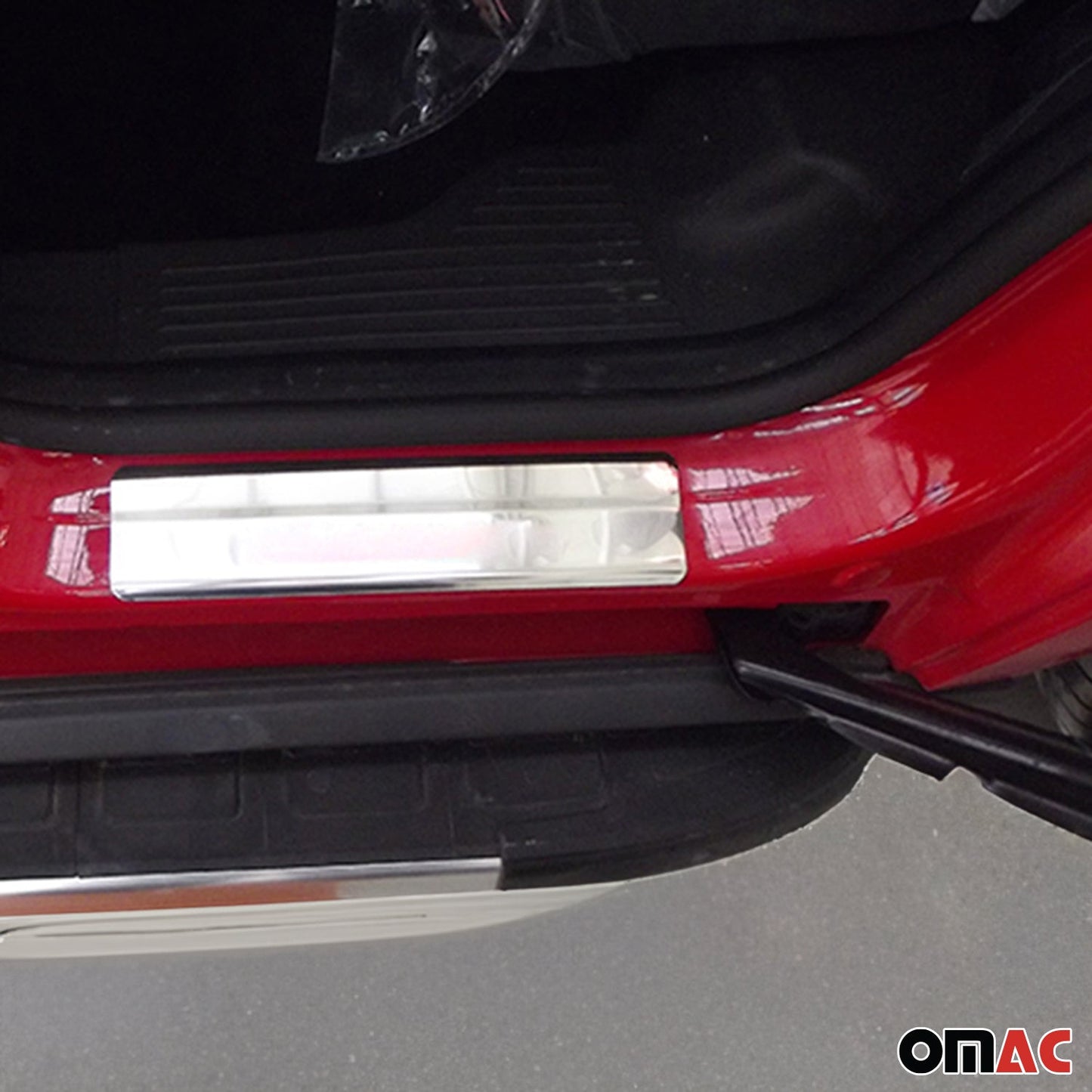 Protecții prag ușă pentru Ford Tourneo Courier 2014-2024, oțel inoxidabil, 4x