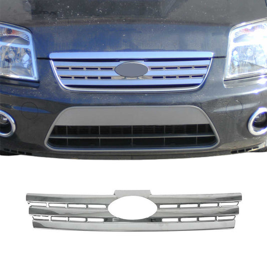 Benzi decorative grilă auto pentru Ford Connect 2009-2014, oțel inoxidabil, argintiu