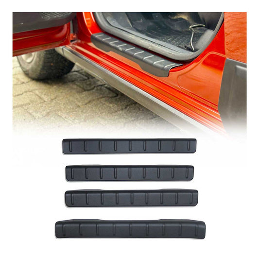 Protecții prag uși pentru Dacia Jogger 2022-2025 ABS Negru Mat 4x