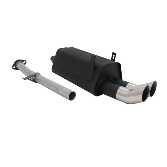 Evacuare sport Novus pentru BMW Seria 3 E36 316/318, tobă spate DTM 2x76mm cu ABE 