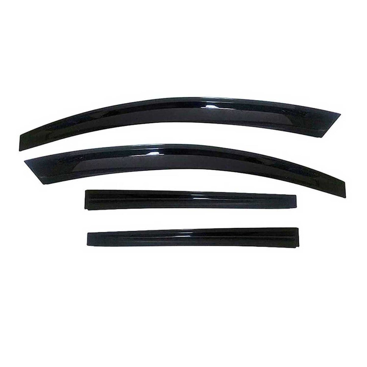 4x Deflectoare de vânt, deflectoare de ploaie pentru VW Amarok 2011-2021, acrilice, închise la culoare