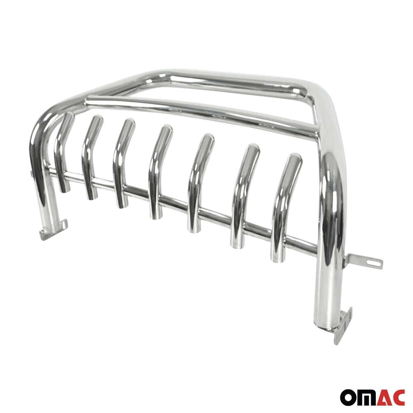 Bară de protecție/buton față pentru VW Amarok 2009-2016 cu ABE (omologare de tip germană) - argintiu