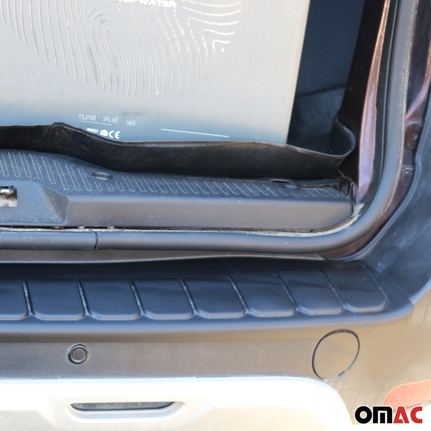 Apărătoare prag/bară de protecție pentru Dacia Dokker 2012-2024 ABS Negru 1 buc.