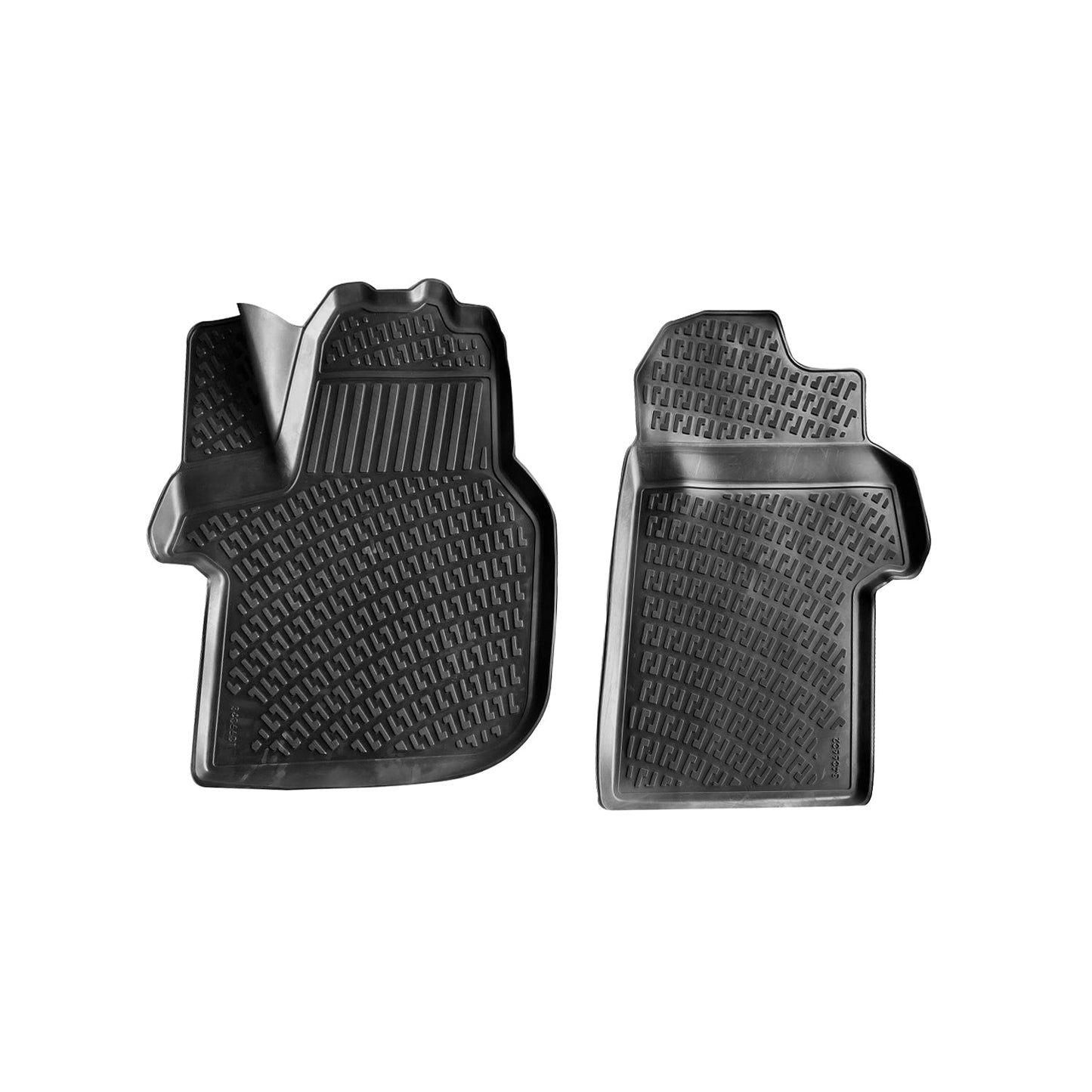 2018-2025 Mercedes Sprinter Fußmatten Zuschneidbar TPE Schwarz 4 tlg