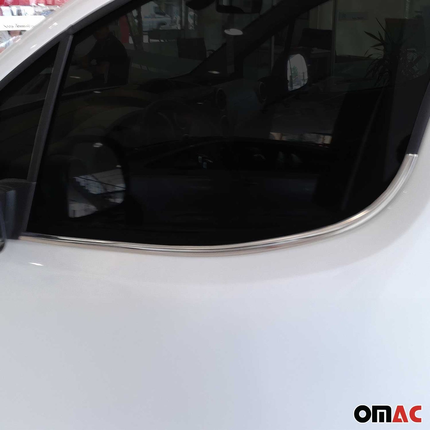 Fensterleisten Zierleisten für Citroen Berlingo 2008-2018 Edelstahl Chrom 2tlg