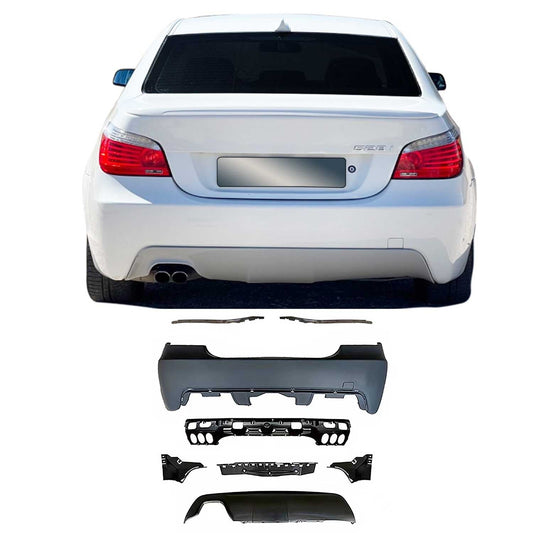 Zderzak tylny JOM do BMW E60 2003-2010 czarny 8 szt.