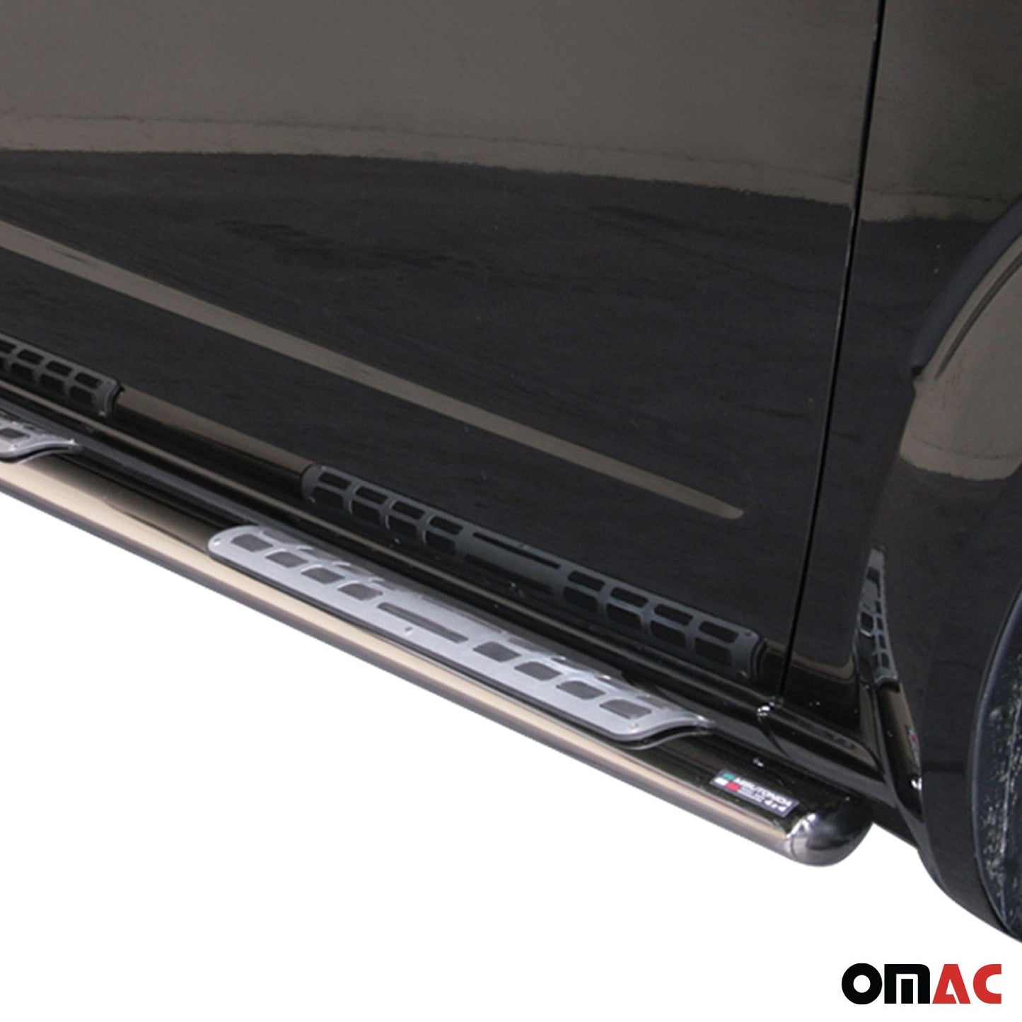 Edelstahl Seitenschweller Schwellerrohre für Nissan Pathfinder 2010-2013 Silber