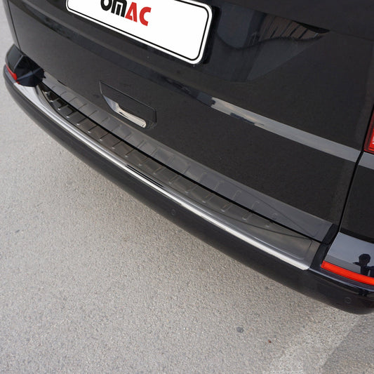 Apărătoare prag/bară de protecție pentru VW T6 T6.1 2015-2024 cu o singură ușă cromată închisă la culoare