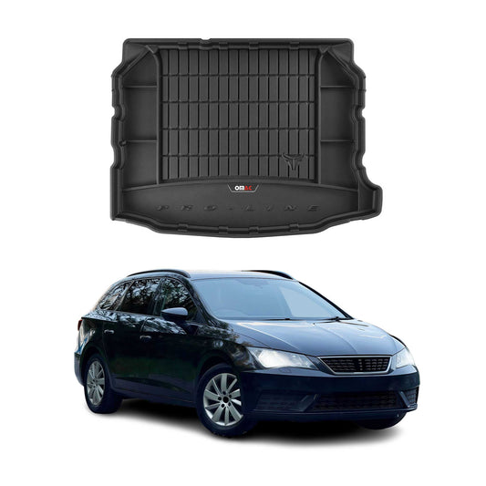 OMAC Gummi Kofferraumwanne für Seat Leon Cupra 2012-2020 TPE Laderaumwanne
