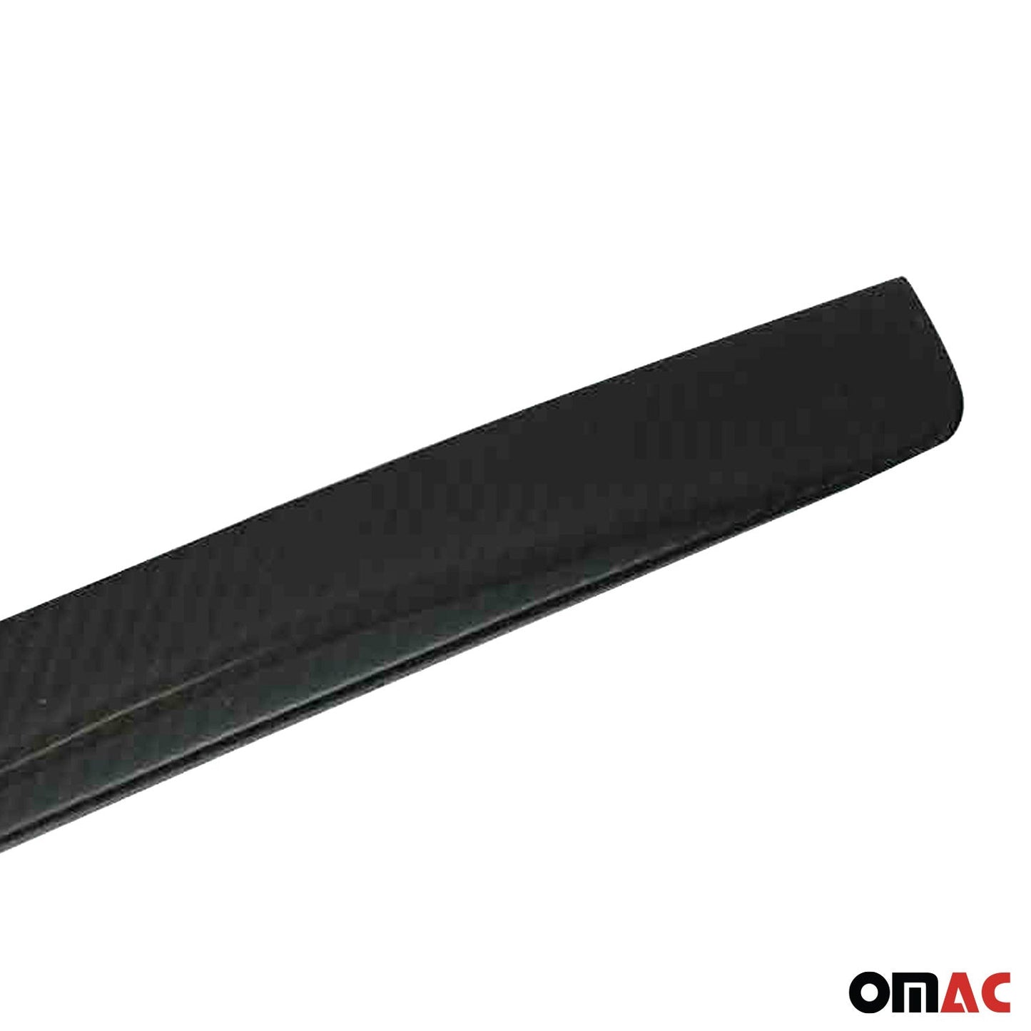 Bandă decorativă portbagaj, bandă decorativă spate pentru VW Caddy 2015-2020, fibră de carbon inferioară, negru