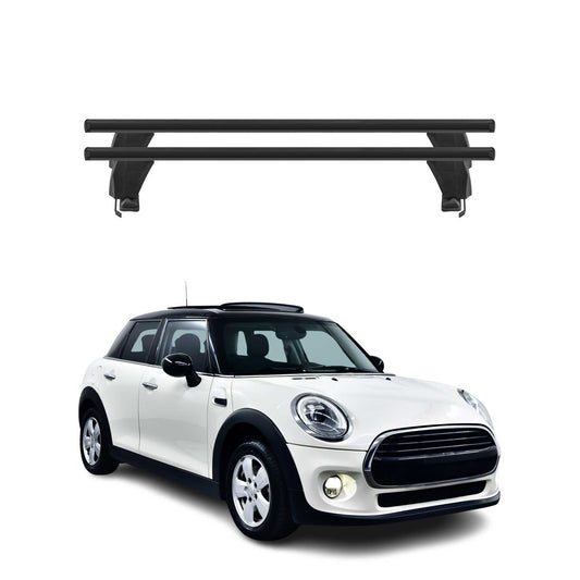 Menabo Dachträger für Mini One Cooper F56 2014-2018 Pre-FL 3tür 50kg Schwarz Alu
