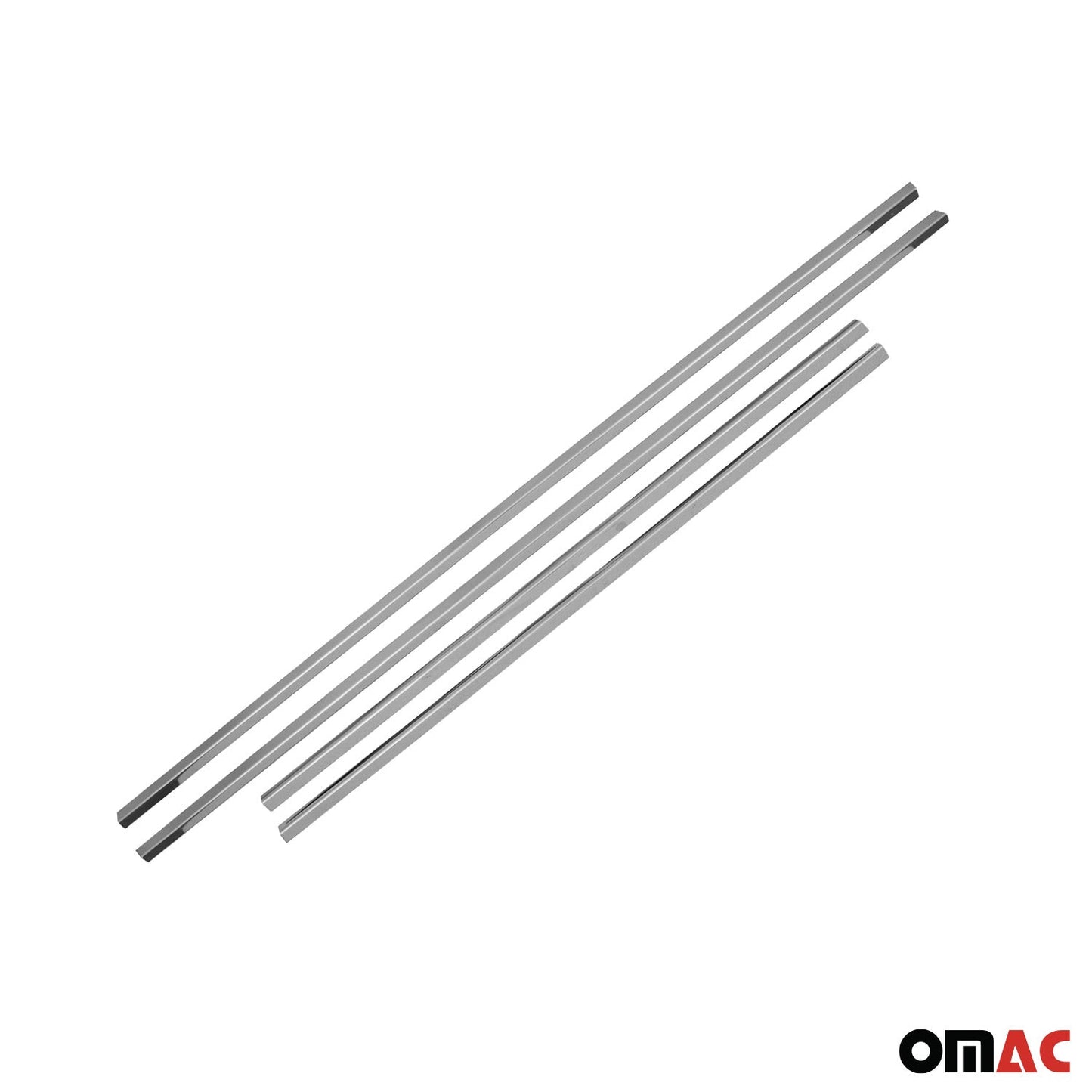 Fensterleisten Zierleisten für Land Rover Discovery 2009-2016 Edelstahl Chrom 4x