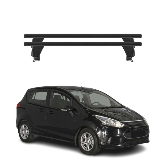 Bagażnik dachowy Menabo do Forda B-Max 2012-2017, 50 kg, aluminiowy, czarny, 2-częściowy