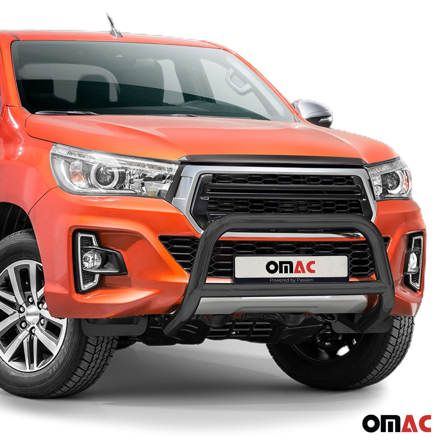 Bară de protecție/buton față pentru Toyota Hilux 2018-2022 cu ABE (omologare de tip germană) Negru