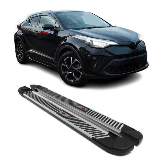 2016-2023 Toyota C-HR Hybrid Trittbretter Seitenschweller Seitenbretter Alu
