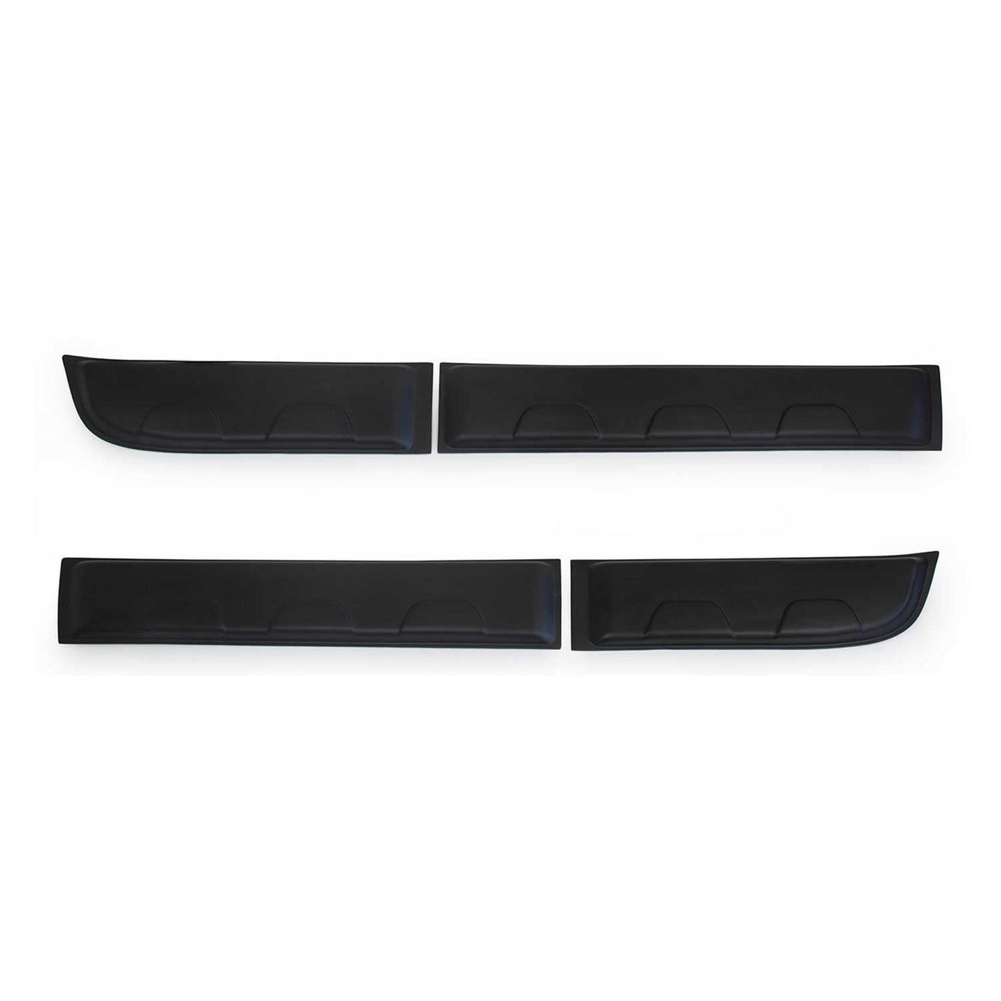 Türschutzleisten Seitenschutz 4x für Dacia Duster 2010-2018 ABS Schwarz 4tlg