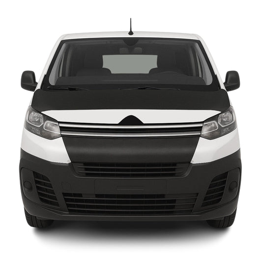 Protecție capotă anti-ciobituri pentru Citroen Jumpy 2017-2025, culoare neagră, 1 buc.