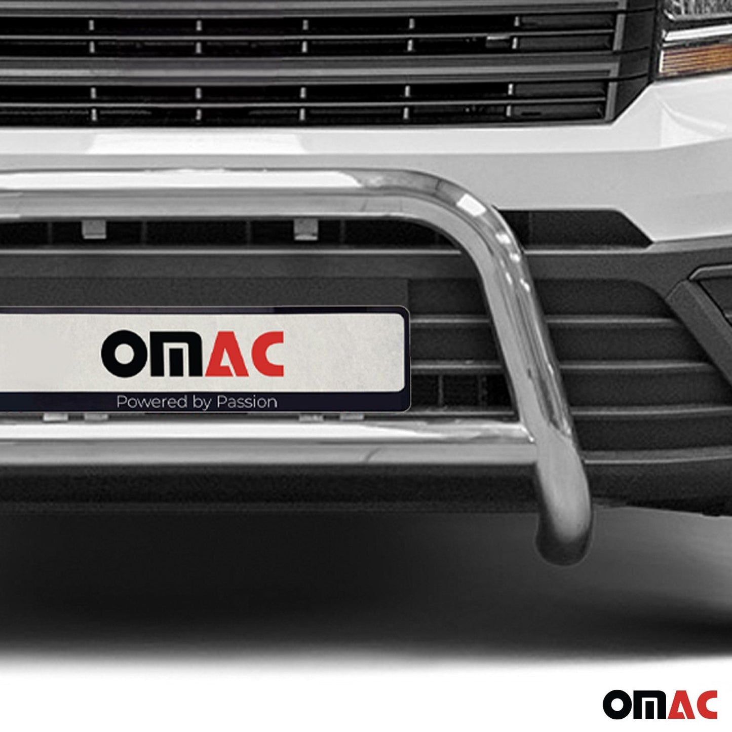 Frontbügel Frontschutzbügel für VW Crafter 2017-2025 Stahl Silber Rammschutz