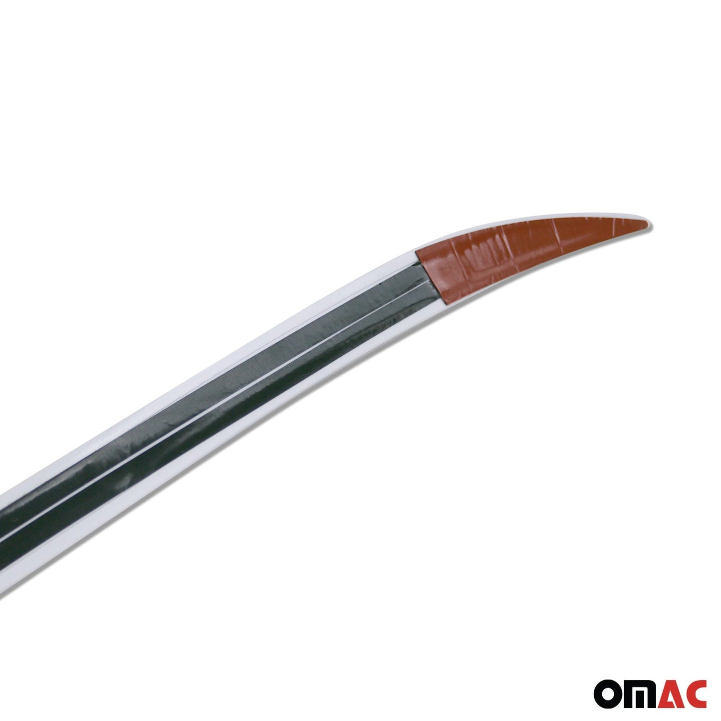 Eleron pentru portbagaj, eleron spate, aripă spate, vopsit în alb, 1 bucată, flexibil