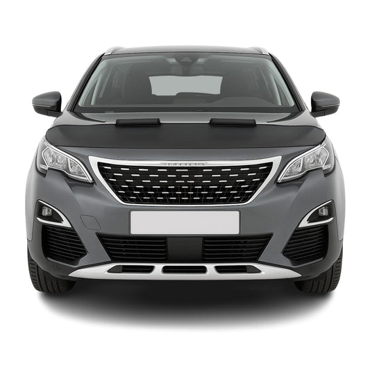 Protecție capotă auto pentru Peugeot 3008 2016-2025, jumătate neagră