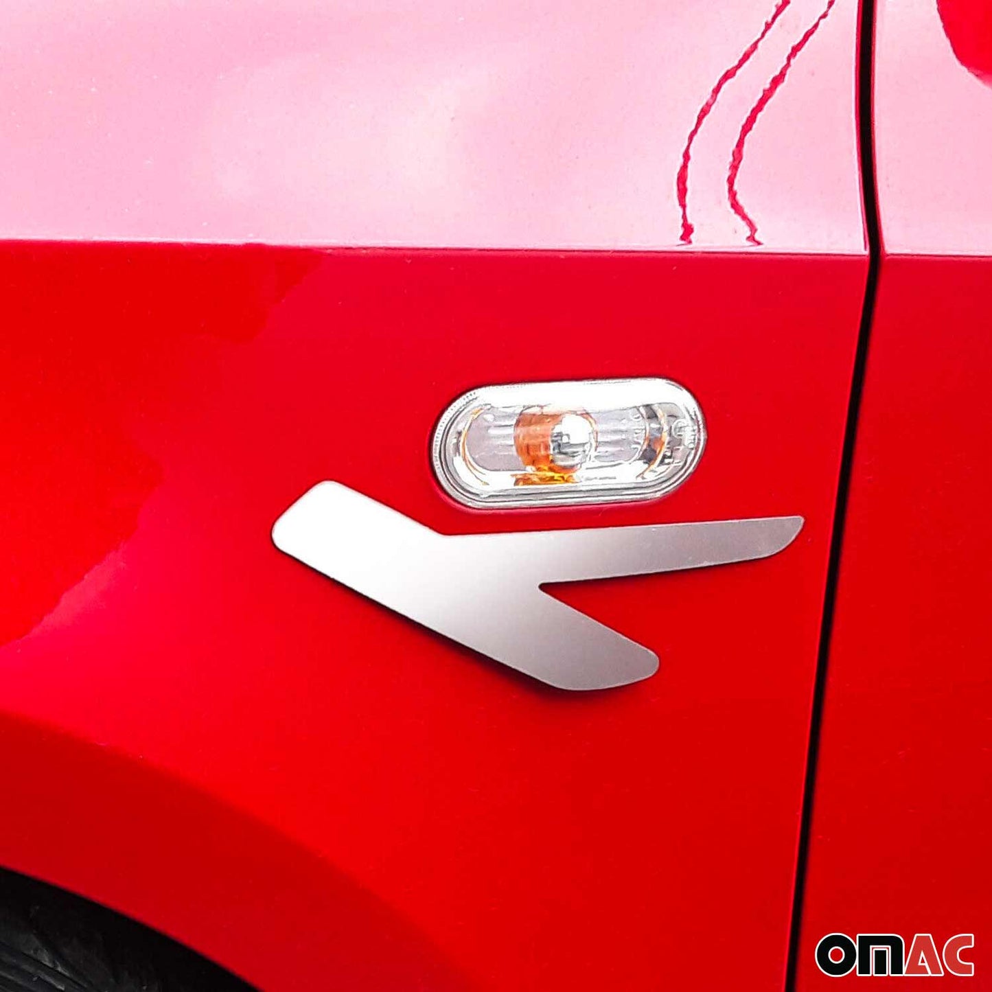 Seitentürleiste Türleisten Türschutzleiste für Seat Leon 3 2012-2020 Chrom 2x