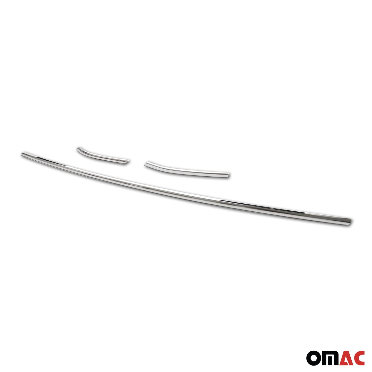 Frontgrill Leiste für Skoda Superb III 2015-2019 Edelstahl Chrom 3 Tlg