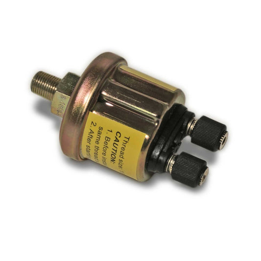 Zusatzinstrument Öldruck Youngtimer Ø52mm Universalle schwarz