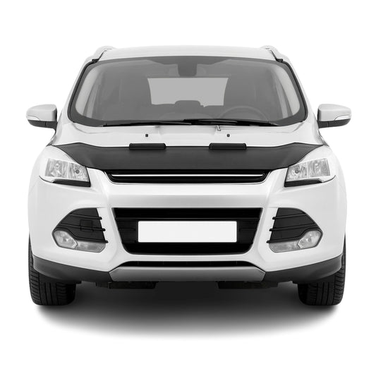 Protecție capotă anti-ciobituri pentru Ford Kuga 2013-2016, jumătate neagră
