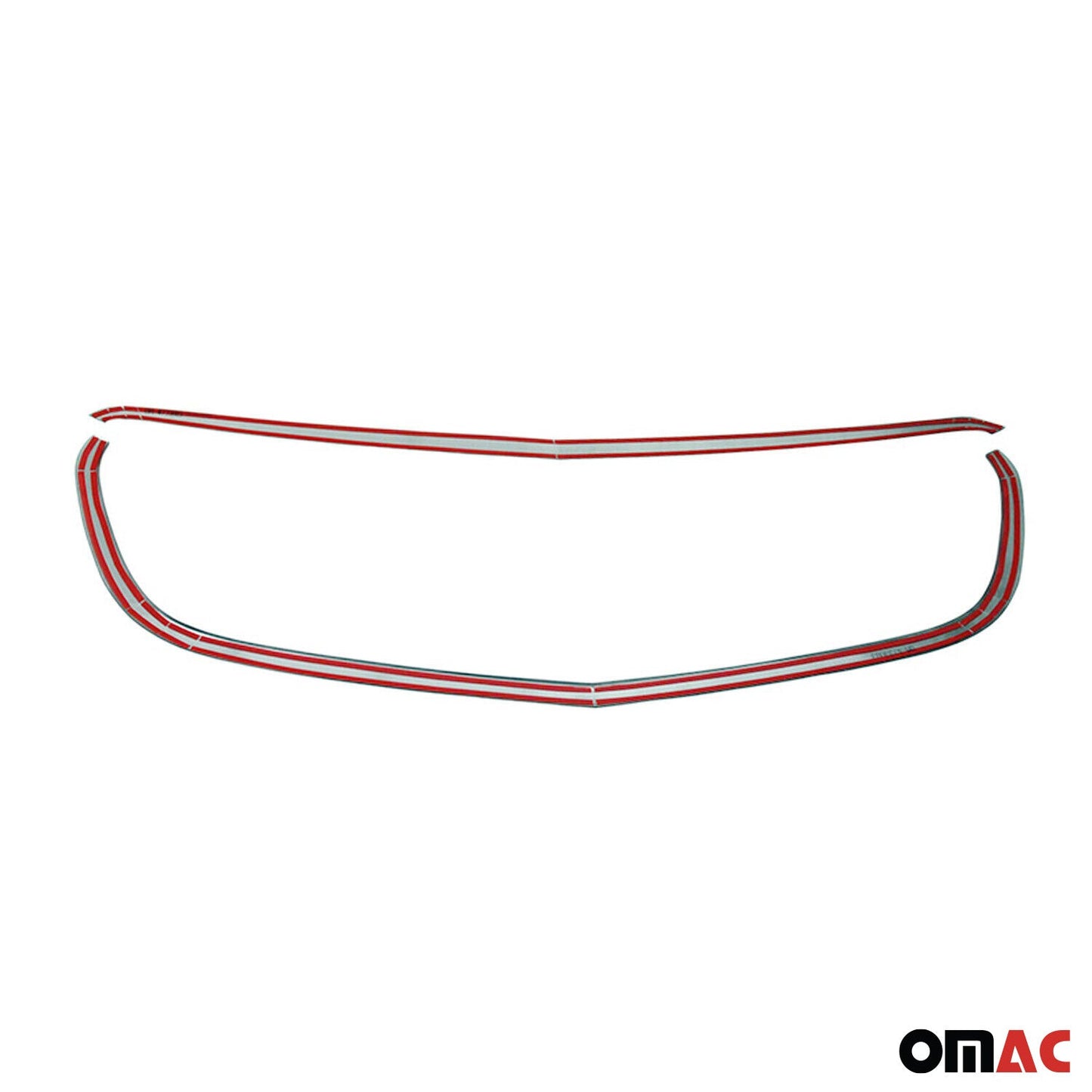 Benzi decorative grilă radiator pentru Mercedes Vito W447 2014-2019, set 2 piese, cromate