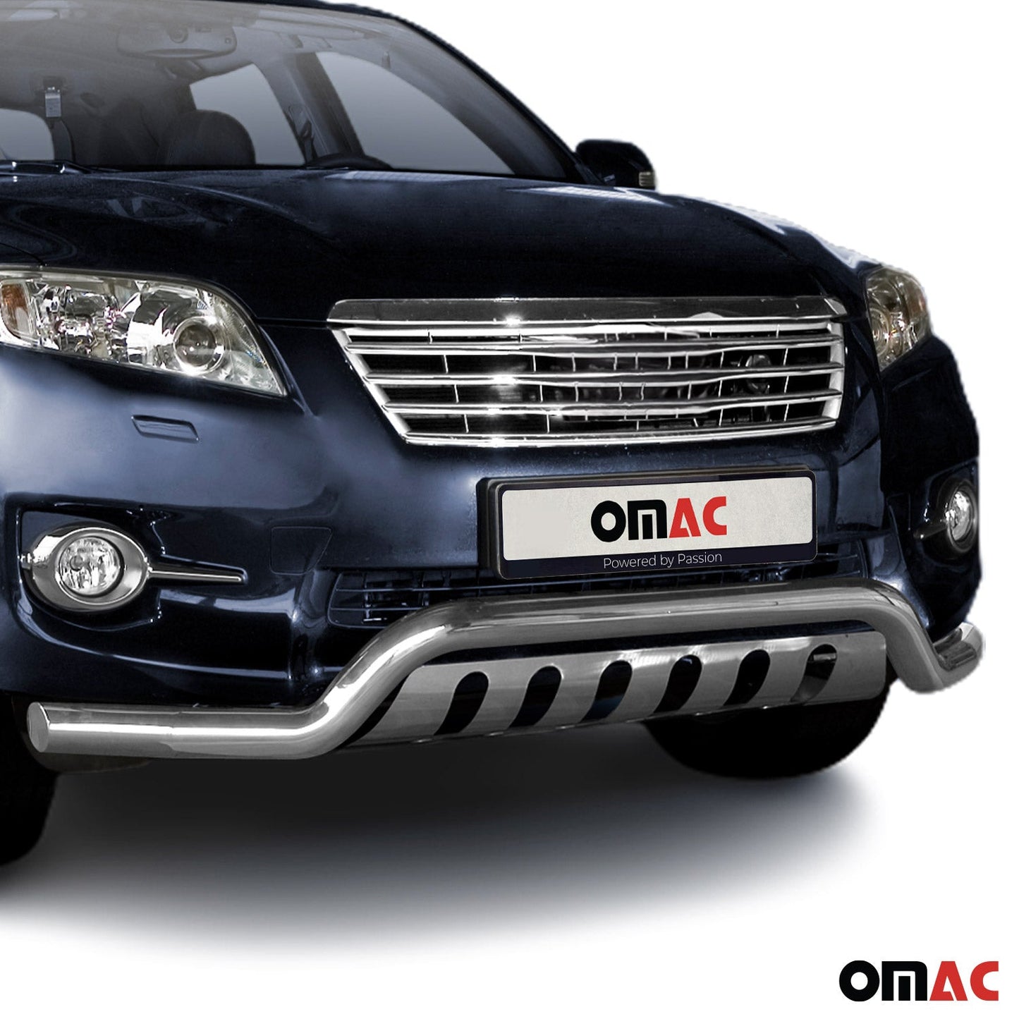 Bară de protecție/buton față pentru Toyota RAV4 2010-2013, oțel inoxidabil cu ABE (omologare de tip germană), argintiu