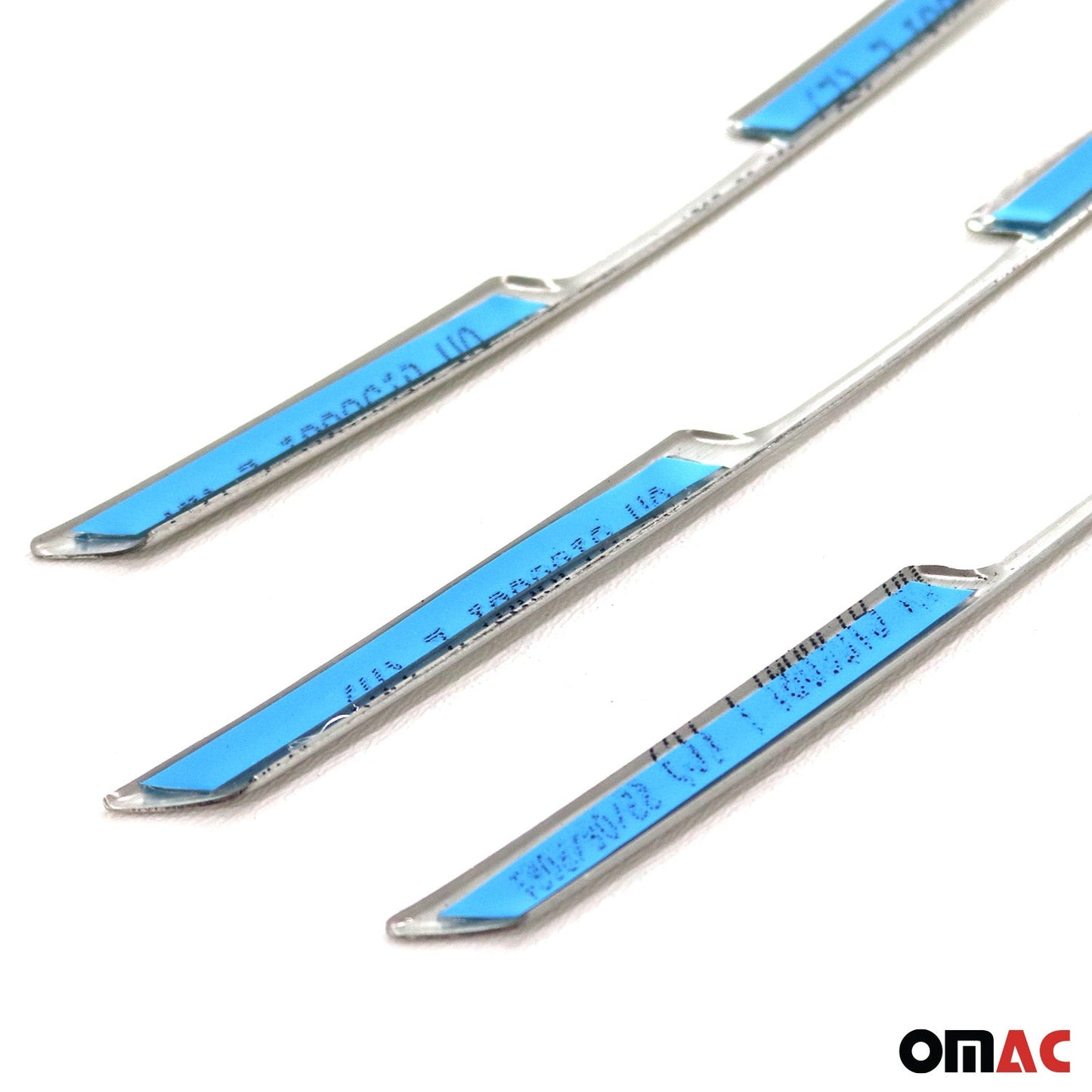 Benzi grilă radiator pentru Renault Captur 2020-2025, crom-argintiu, 6x