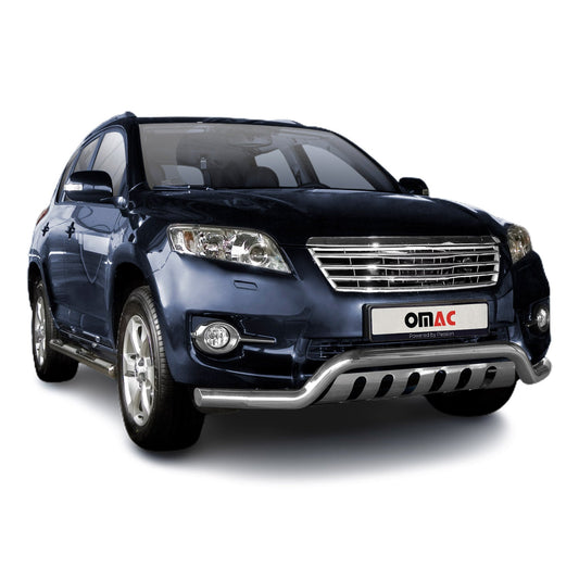 Bară de protecție/buton față pentru Toyota RAV4 2010-2013, oțel inoxidabil cu ABE (omologare de tip germană), argintiu