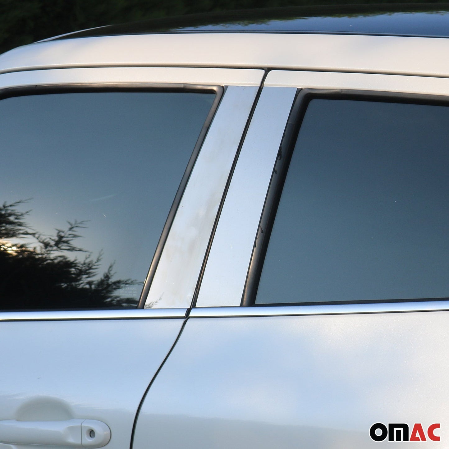 B-Säule C-Säule Türsäulen Verkleidung für Chevrolet Pacifica 2004-2008 Chrom 8x