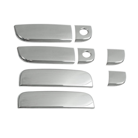 Türgriff Blende Türgriffkappen für Kia Soul 2008-2014 4-Tür Edelstahl Silber 8x