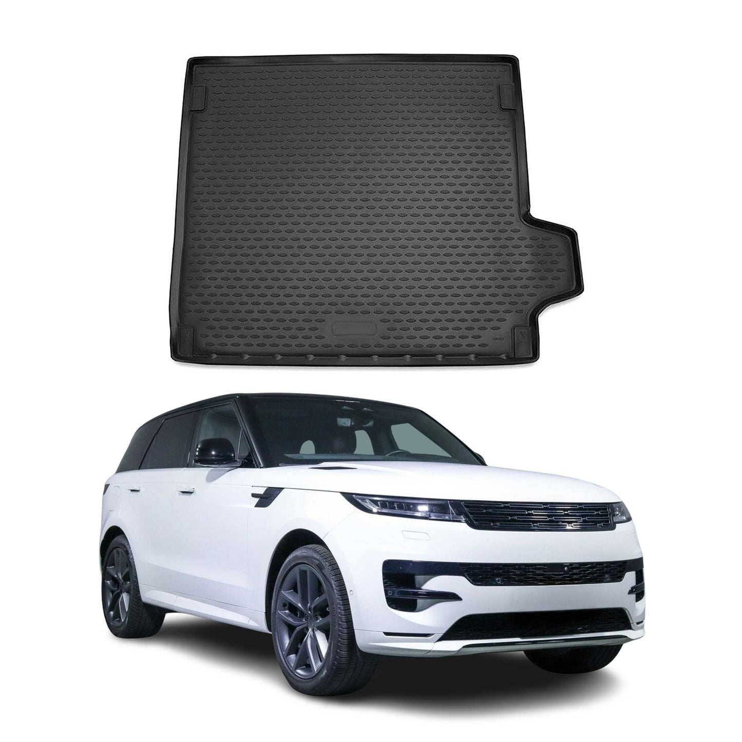 Kofferraummatte Kofferraumwanne für Range Rover Sport 2015-2024 Gummi TPE