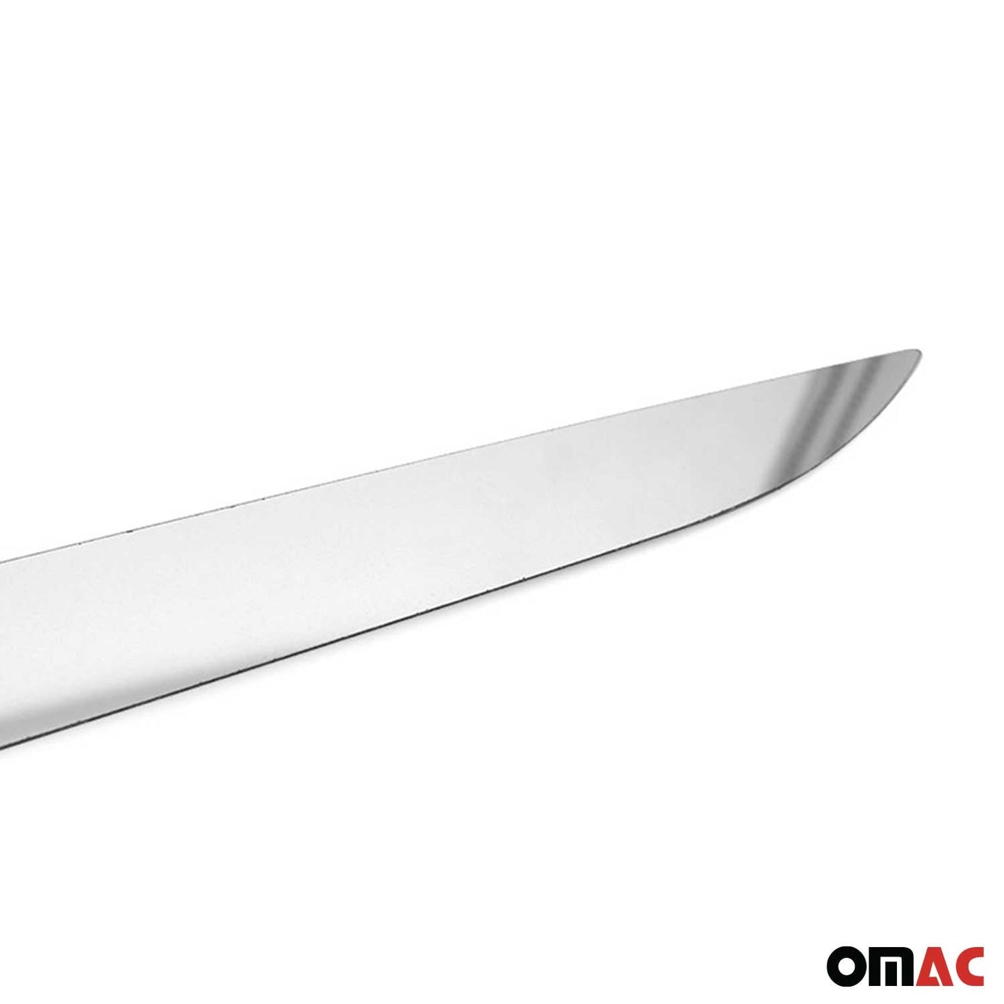 Ornamente prag portbagaj pentru Opel Corsa F 2020-2025, oțel inoxidabil cromat