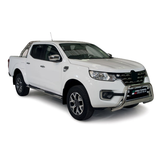 Frontbügel Frontschutzbügel für Renault Alaskan 2017-2021 ø63mm Edelstahl Silber