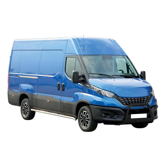 Bară de protecție/buton față pentru Iveco Daily 2019-2025, ø63mm, oțel, negru, protecție
