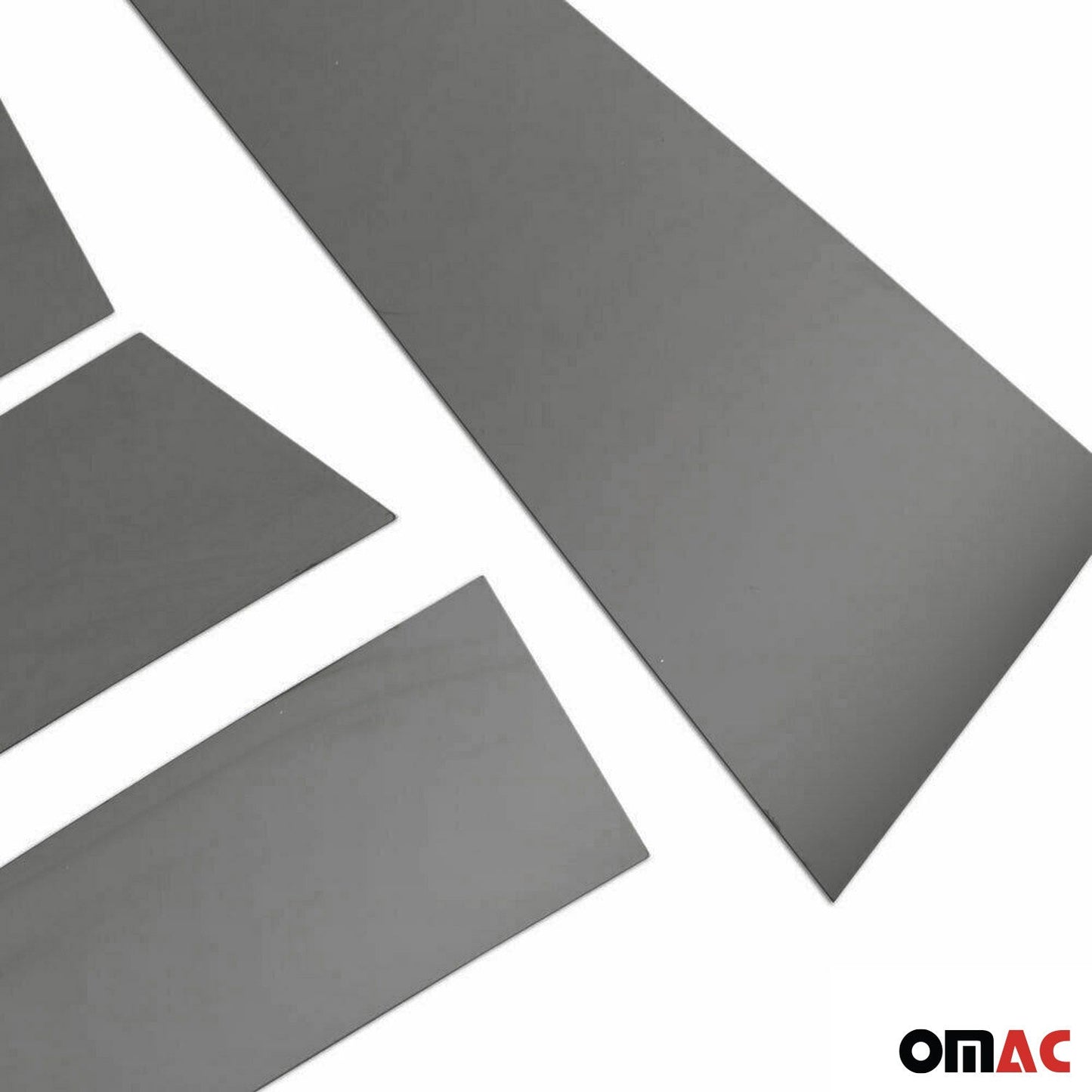 B-Säule Türsäulen Verkleidung für Jeep Renegade 2014-2021 Edelstahl Dunkel 6tlg