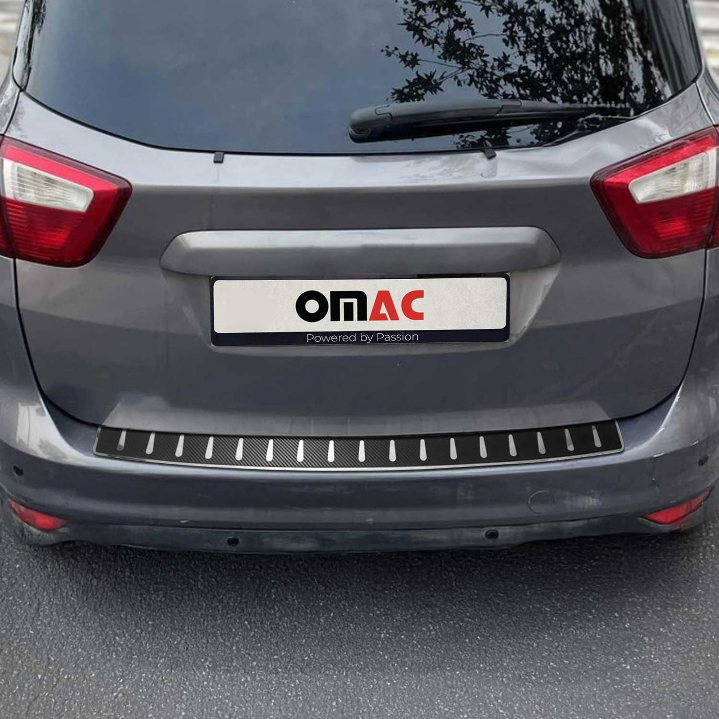 Ladekantenschutz Stoßstange für Ford Grand C-Max 2010-2019 Chrom Edelstahl