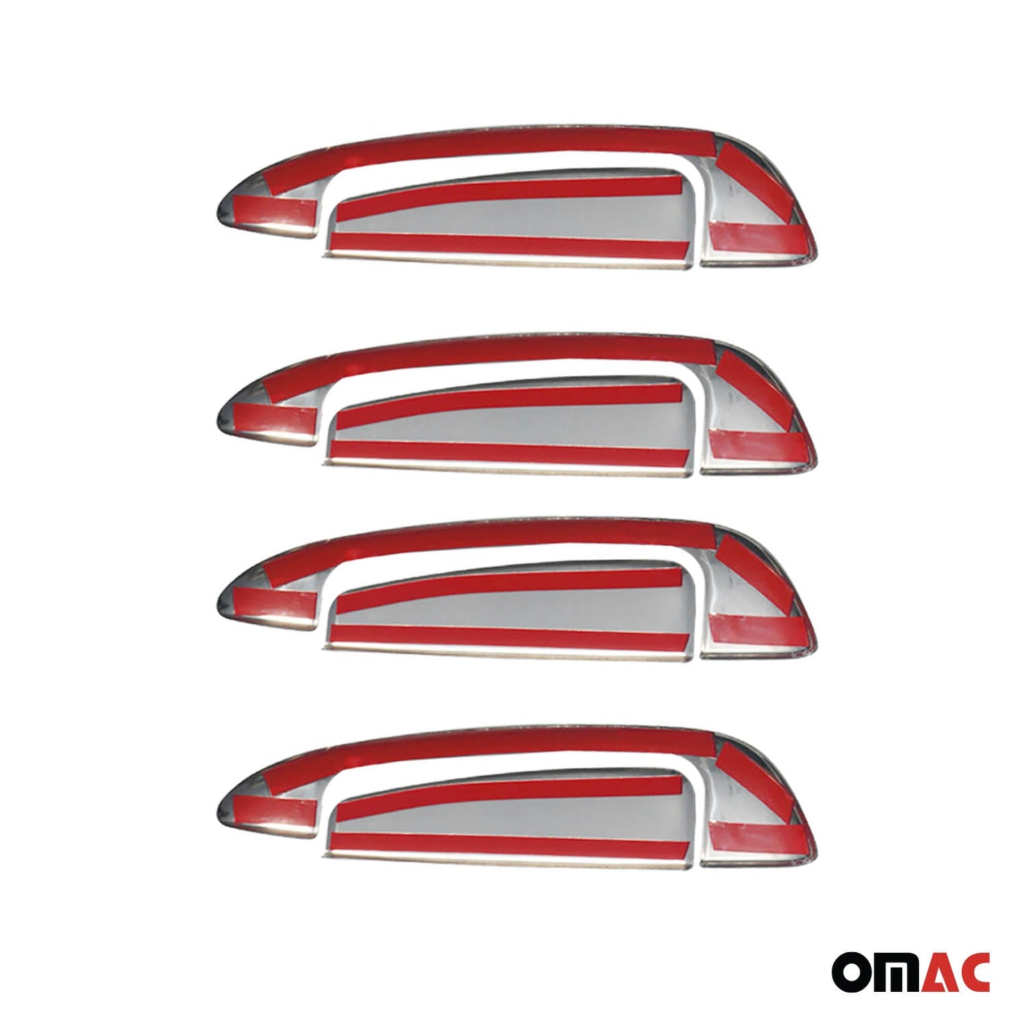 Capac mâner ușă, capace mâner ușă pentru Fiat Grande Punto 2005-2009, oțel inoxidabil, 8x